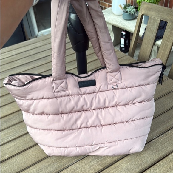 Ted Baker London Blush Pink Quilted Puffer Tote Bag - Picture 1 of 9